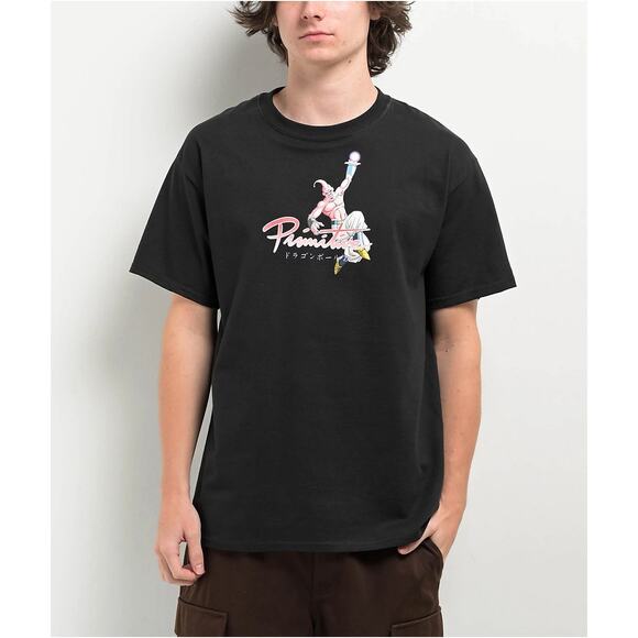 Primitive Skate X Dragon Ball Z Men's T-Shirt Nuevo Buu Japanese Anime Tee - Picture 3 of 5